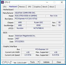 【中古・動作確認・訳ありセット】「Ryzen 9 5900X」＋ASUSのマザーボード「ROG STRIX B550-A」（AM4）＋DDR4メモリ（32GB）【WIN10認証】_画像7