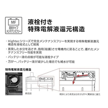 カーバッテリー PSR-75D23L 車用 インプレッサWRX STI GH-GDB BOSCH ボッシュ 自動車用バッテリー 75D23L_画像4