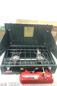 [ free shipping ] Tokyo )Coleman Coleman Classic two burner 416-700J 93 year 10 month made check valve(bulb) defect 