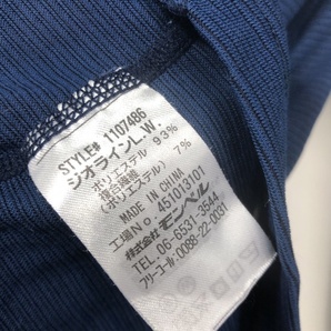 【送料無料】東京)mont-bell モンベル L.W. ラウンドネックシャツ Men's 1107486 サイズSの画像6