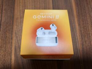 Devialet Gemini Ⅱ Iconic White 完全ワイヤレスイヤホン 2月5日購入 30分程使用 おまけ付き