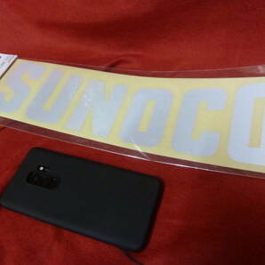 SUNOCO スノコ ステッカー 反射素材 ロゴ切り文字 2枚の画像2
