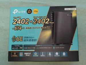TP-Link/ティーピーリンク Archer AXE5400 Wi-Fi 6E ルーター