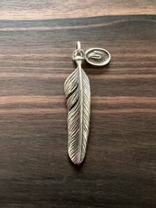  beautiful goods LYNCH SILVERSMITH / Lynn chi silver Smith feather + Eagle pendant top 