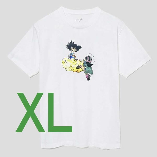 XLサイズ【新品】Tシャツ　ドラゴンボール　「悟空とチチの出会い」　graniph　鳥山明　Dragon Ball 孫悟空　クリリン　亀仙人