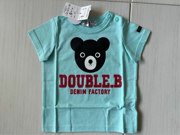 ミキハウス　ダブルビー　 DOUBLE.B 半袖Tシャツ