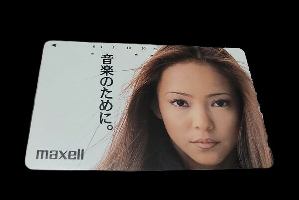 使用済み 安室奈美恵 テレフォンカード maxell全般総商品