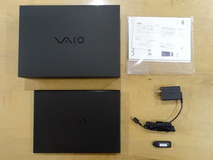 【ほぼ未使用】2024年1月購入 VAIO SX12 VJS1258 ALL BLACK EDITION Win11 Pro Core i7-1280P 16GB SSD 256GB 