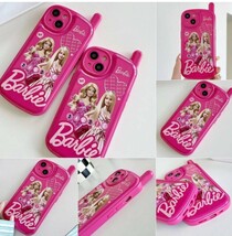 新品 iPhone 13ケース バービー Barbie ピンク スマホカバー スマホケース レトロ スマホアクセサリー_画像2