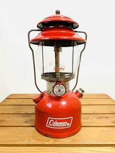 ★後期モデル！完成形★コールマン Coleman 200Aランタン　1971年6月 ホワイトボーダー　ビンテージUSA フルオーバーホール済　点火確認済