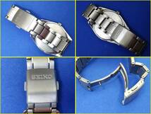 【美品/動作品】 SEIKO セイコー スピリット スマート SBTM217 7B52-0AK0 チタン メンズ 腕時計 ソーラー 電波時計_画像8