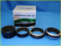 【美品/ZENZA BRONICA TENSION TUBE SET for S2A/EC】 ゼンザ ブロニカ エクステンションチューブセット S2A/EC用/C-A/C-B/C-C/C-D_画像5