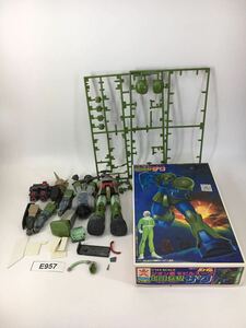 【即決】1/144 旧キット バンザイマーク ザク ガンダム ガンプラ 完成品 ジャンク 同梱可 E957