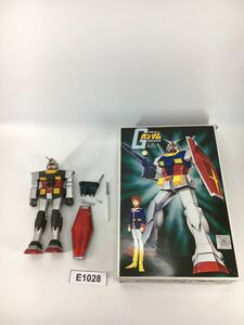 【即決】1/144 旧キット バンザイマーク RX-78-2 ガンダム ガンプラ 完成品 ジャンク 同梱可 E1028