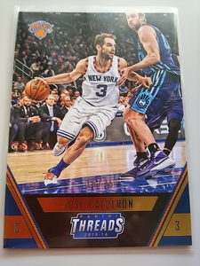 15/16 Threads Jose Calderon 25枚シリアル