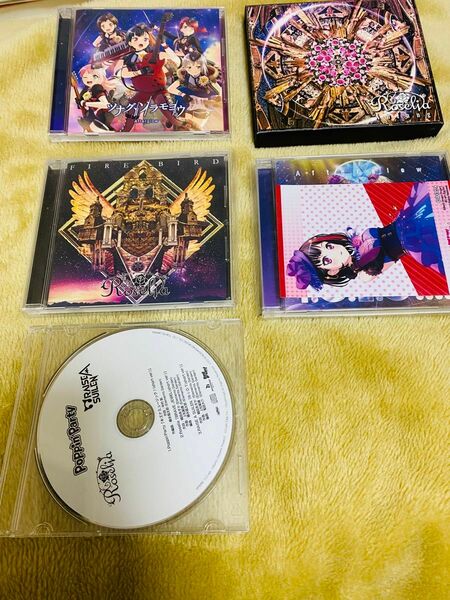 BanG Dream! CDまとめ売り Roselia Afterglow Anfang ライブBluRay付き