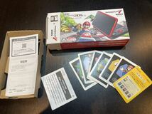 【美品】任天堂 new Nintendo 2DS LL マリオカート7パック ニンテンドー 2DSLL マリオカート 保証書　箱付き_画像10