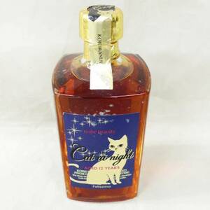 ** sake Kobe brandy 12 year cat & Night 500ml 50 times **