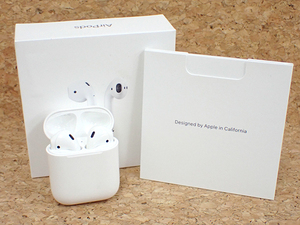 【中古 訳あり】Apple 純正 AirPods with Charging Case 第2世代 MV7N2J/A 本体 ※左イヤホン不良(NAA846-1)