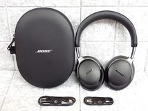 【中古 美品】Bose QuietComfort Ultra Headphones ワイヤレス ヘッドフォン ノイズキャンセリング 付属完品(PBA219-4)_画像2