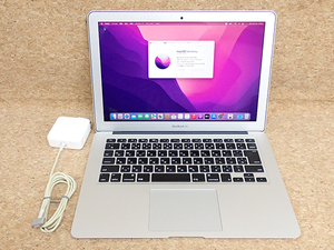 【中古 訳あり】MacBook Air 13.3インチ Early 2015 MMGF2J/A シルバー A1466 [Core i5 1.6GHz/8GB/SSD:128GB] ※バッテリー不良(PBA433-1)