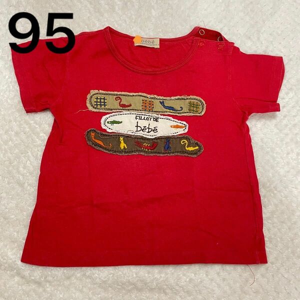 Tシャツ 半袖Tシャツ　べべ　BEBE bebe 95