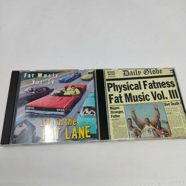 CD 2枚セット　PHYSICAL FATNESS - FAT MUSIC VOL. III/ life in the fat lane FAT MUSIC VOL. III 即決　送料込み　輸入盤