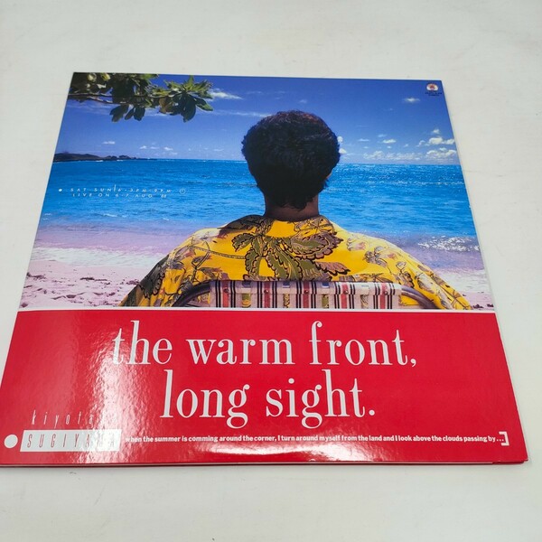 3LP　盤面良好　 杉山清貴 KIYOTAKA SUGIYAMA - THE WARM FRONT, LONG SIGHT.　レコード　即決　送料込み