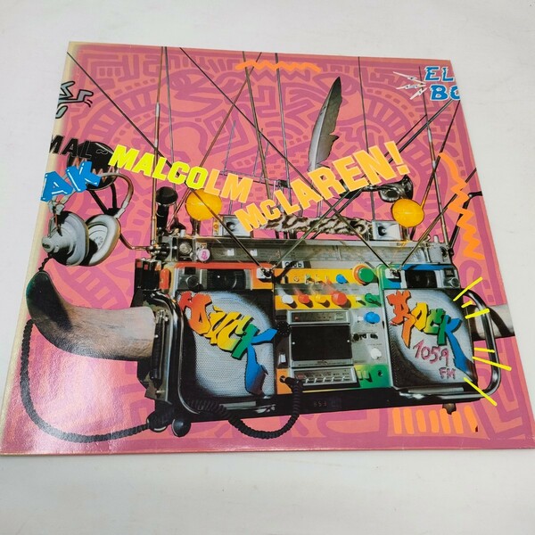UK盤　（1983年）Malcolm McLaren Duck Rock マルコム・マクラーレン　ダックロック　　MMLP1 ジャケットに日焼けあり　LP レコード　即決