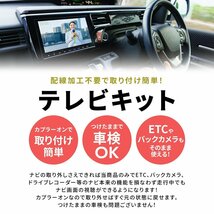 ハイゼットトラック S500P ダイハツ 9インチ 純正ナビ ディスプレイオーディオ キャンセラー テレビキット 走行中 TV HDMI 視聴 スイッチ_画像4