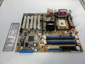 T【3と-12】【80サイズ】▲ソケット478 ASUS P4C800-E Deluxe 4500・40722/マザーボード/PCパーツ/ジャンク扱い/※汚れ有