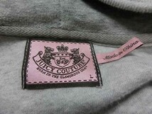 T【3に-47】【80サイズ】▲JUICY COUTURE ジューシークチュール ルームウェア 上下サイズ違い セットアップ/M＆L/※汚れ有_画像6