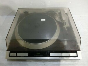 T【K3-27】【160サイズ】DENON デノン/ターンテーブル DP-51F/レコードプレーヤー/通電可/ジャンク扱い/※傷・汚れ有