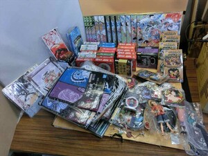 T【シ4-81】【100サイズ】未検品/ONE PIECE ワンピース グッズ まとめてセット/フィギュア ラバスト タオル 他