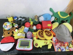 T【J3-88】【140サイズ】未検品/ポケモン ポケットモンスター グッズ まとめてセット/雑貨 食器 フィギュア ピカチュウ タオル 他