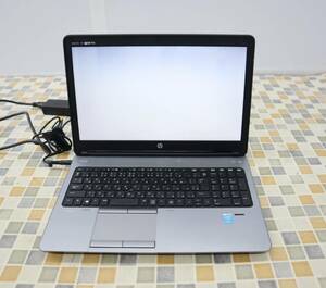 △ジャンクPC Core i5 4000番台｜15.6インチ ノートパソコン ｜HP ProBook 650 G1 ｜ メモリなし HDDなし 部品取り■O2769