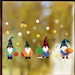 36-32 クリスマス 飾り 静電ステッカー 窓 可愛い ワクワク クリスマス