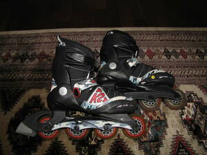 K2 inline skates RAIDER 21-24. used 