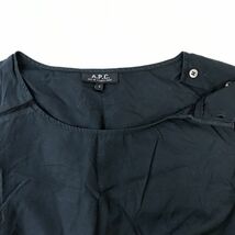 アーペーセー/A.P.C.★七分袖/チュニック/シャツ【レディースS/黒/black】Tops/Shirts◆BH533_画像4