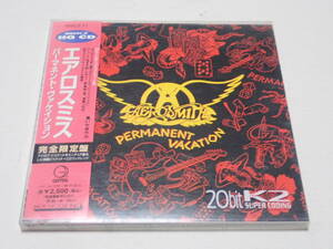 ★紙ジャケ★20bitK2 HQ CD★エアロスミス★パーマネント・ヴァケイション★AEROSMITH★PERMNENT VACATION★帯付、国内盤★MVCZ-71★