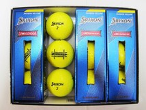 新品★ダンロップ★スリクソン AD スピード ボール★SRIXON AD SPEED★2022★アライメント サイドマーク★パッション イエロー★2箱★24球_画像2