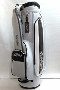 新品★ホンマ★本間★CB12310 スタンダード カート キャディバッグ★2023★9型 2.9kg 軽量★ホワイト/ブラック