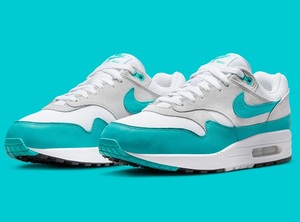 28.5cm・新品★ナイキ エア マックス 1 SC/NIKE AIR MAX 1 SC★別注色クリア・ジェイド/CLEAR JADE【DZ4549 001】ティファニーブルー●箱付