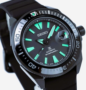 新品/SEIKO★プロスペックス/サムライ★THE BLACK SERIES LIMITED EDITION全国300本限定自動巻き●SBDY119/日本製●裏蓋シリアルナンバー入