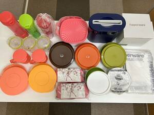 Tupperware　タッパーウェア　保存容器、ボトル、コップ、ポーチ等22点おまとめ