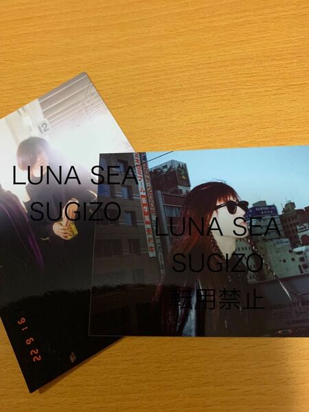 LUNA SEA SUGIZOインディーズ時代移動中写真