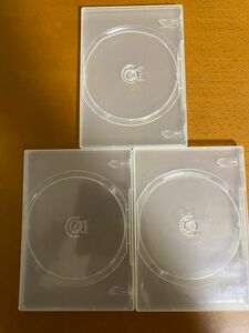 CD DVD 空トールケース　3個セット　　　　　表紙入れられます