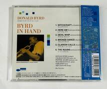 ★byrd in hand/donald byrd/バード・イン・ハンド/ドナルド・バード_画像2