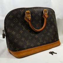 【1円スタート】ルイ・ヴィトン LOUIS VUITTON モノグラム アルマ PM ハンドバッグ ブラウン レディース M51130 中古品 G51-1_画像2