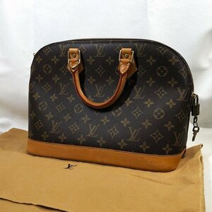 【1円スタート】ルイ・ヴィトン LOUIS VUITTON モノグラム アルマ PM ハンドバッグ ブラウン レディース M51130 中古品 G51-1